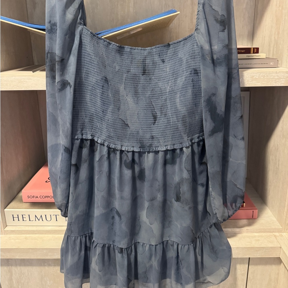 Aritzia Smocked Long Sleeve Dress XXL - Picture 1 of 3